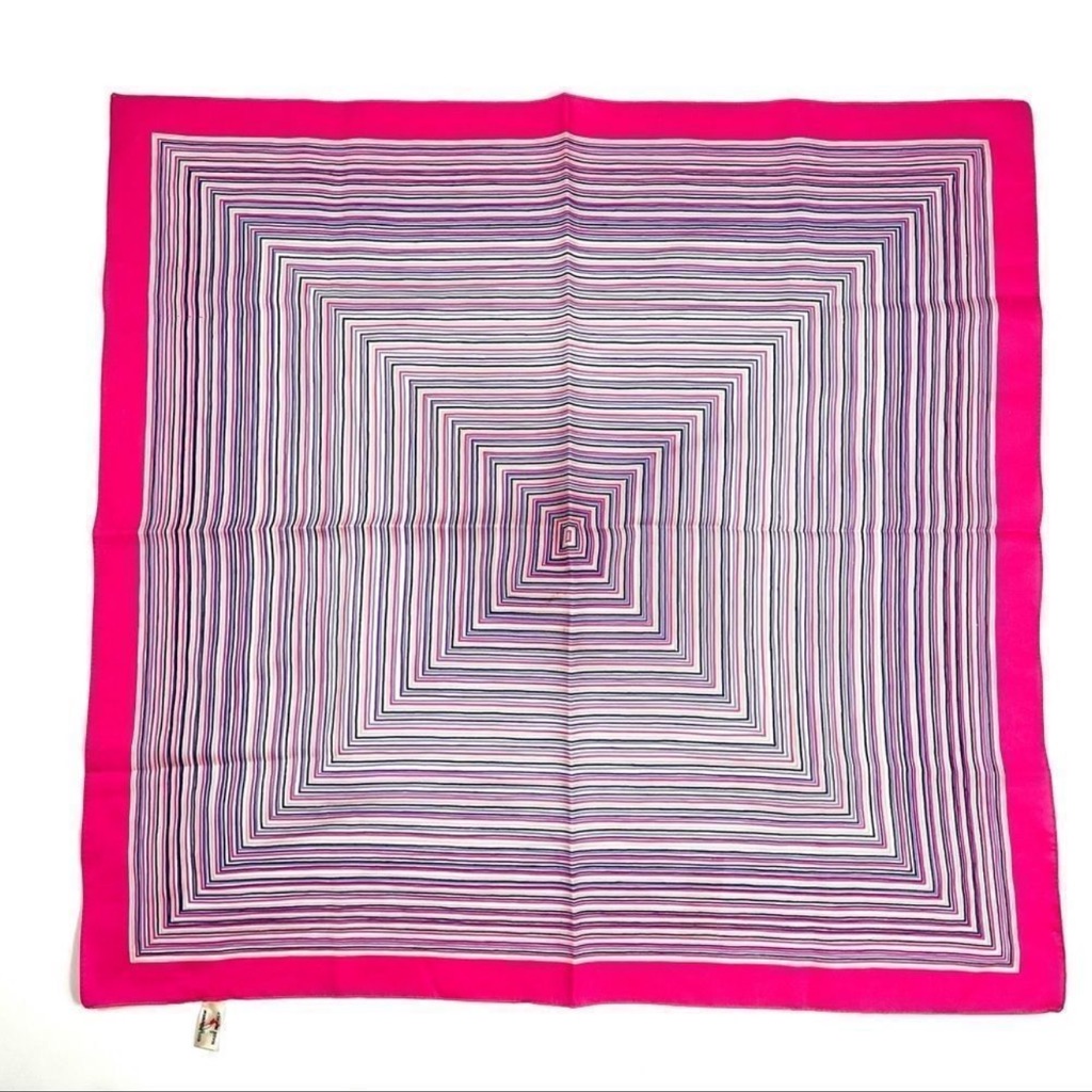 Vintage Italian Striped Scraf